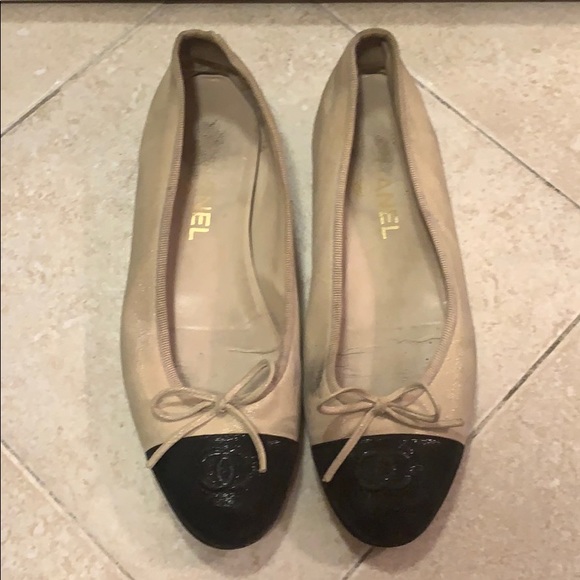Chanel Ballet Flats 100% Authentic - Picture 1 of 6